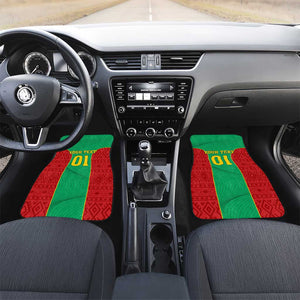 Support the Lions of Chinguetti - Mauritania Football Car Mats