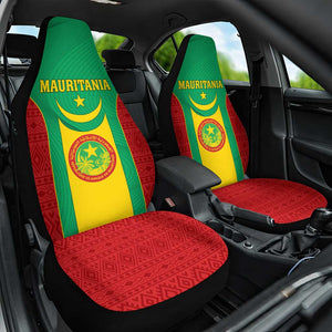 Support the Lions of Chinguetti - Mauritania Football Car Seat Cover