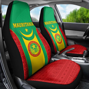 Support the Lions of Chinguetti - Mauritania Football Car Seat Cover