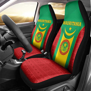 Support the Lions of Chinguetti - Mauritania Football Car Seat Cover