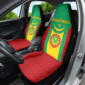 Support the Lions of Chinguetti - Mauritania Football Car Seat Cover