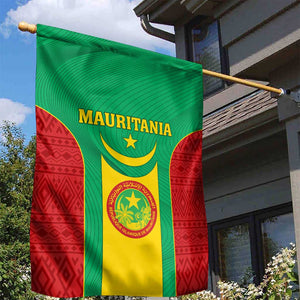 Support the Lions of Chinguetti - Mauritania Football Garden Flag