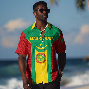 Support the Lions of Chinguetti - Mauritania Football Hawaiian Shirt