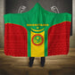 Support the Lions of Chinguetti - Mauritania Football Hooded Blanket
