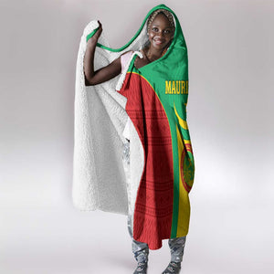 Support the Lions of Chinguetti - Mauritania Football Hooded Blanket