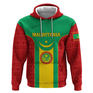 Support the Lions of Chinguetti - Mauritania Football Hoodie