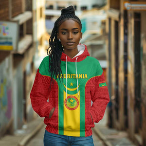 Support the Lions of Chinguetti - Mauritania Football Hoodie