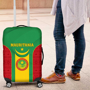 Support the Lions of Chinguetti - Mauritania Football Luggage Cover