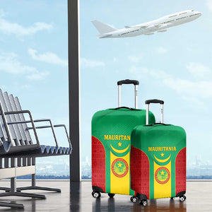 Support the Lions of Chinguetti - Mauritania Football Luggage Cover