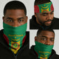 Support the Lions of Chinguetti - Mauritania Football Neck Gaiter LT01