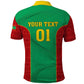 Support the Lions of Chinguetti - Mauritania Football Polo Shirt