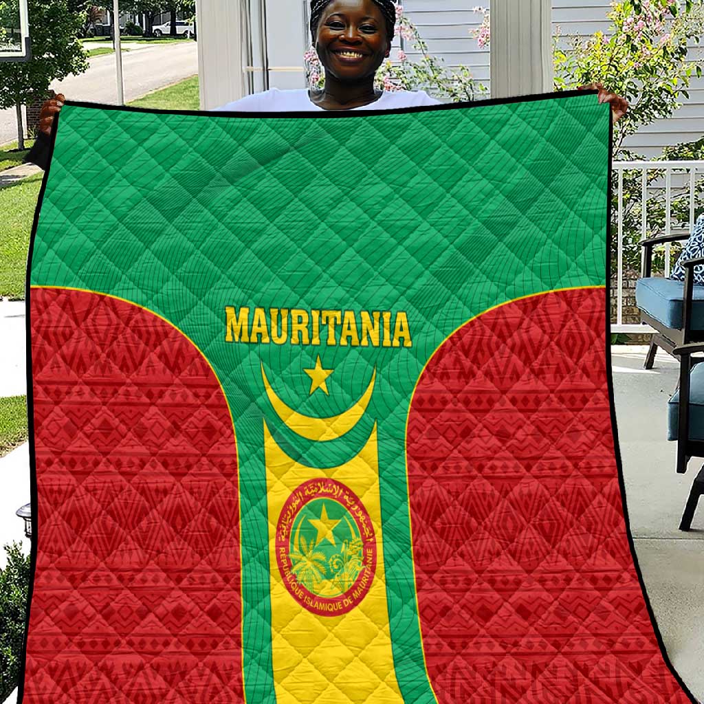 Support the Lions of Chinguetti - Mauritania Football Quilt