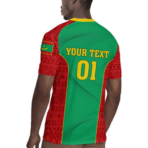 Support the Lions of Chinguetti - Mauritania Football Rugby Jersey