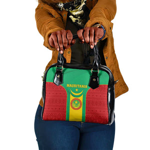 Support the Lions of Chinguetti - Mauritania Football Shoulder Handbag