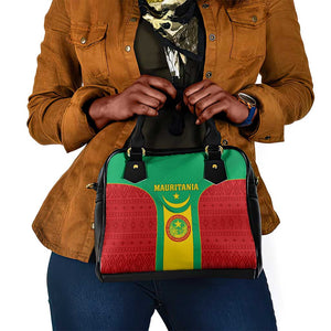 Support the Lions of Chinguetti - Mauritania Football Shoulder Handbag