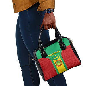 Support the Lions of Chinguetti - Mauritania Football Shoulder Handbag