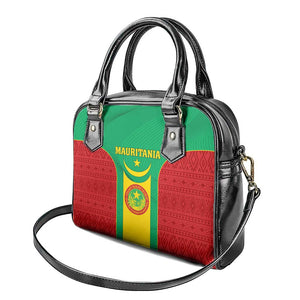 Support the Lions of Chinguetti - Mauritania Football Shoulder Handbag