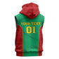 Support the Lions of Chinguetti - Mauritania Football Sleeveless Hoodie - African Pride