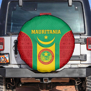 Support the Lions of Chinguetti - Mauritania Football Spare Tire Cover