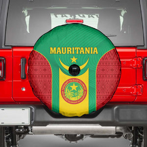 Support the Lions of Chinguetti - Mauritania Football Spare Tire Cover