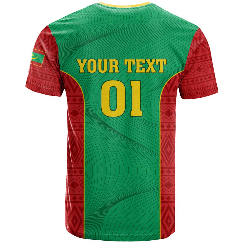 Support the Lions of Chinguetti - Mauritania Football T shirt