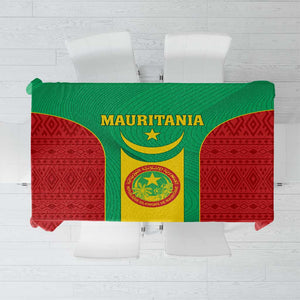 Support the Lions of Chinguetti - Mauritania Football Tablecloth