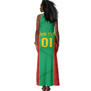 Support the Lions of Chinguetti - Mauritania Football Tank Maxi Dress