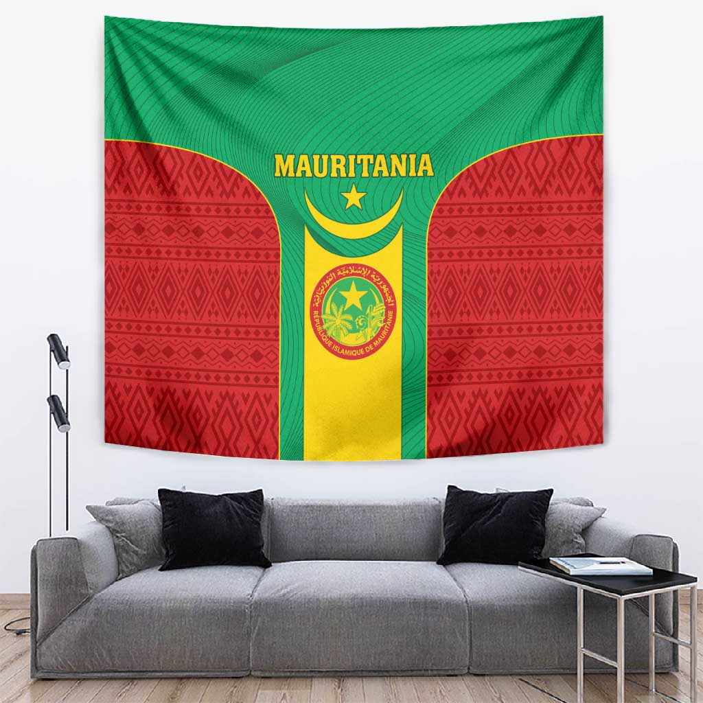 Support the Lions of Chinguetti - Mauritania Football Tapestry