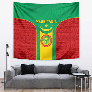 Support the Lions of Chinguetti - Mauritania Football Tapestry