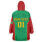 Support the Lions of Chinguetti - Mauritania Football Wearable Blanket Hoodie