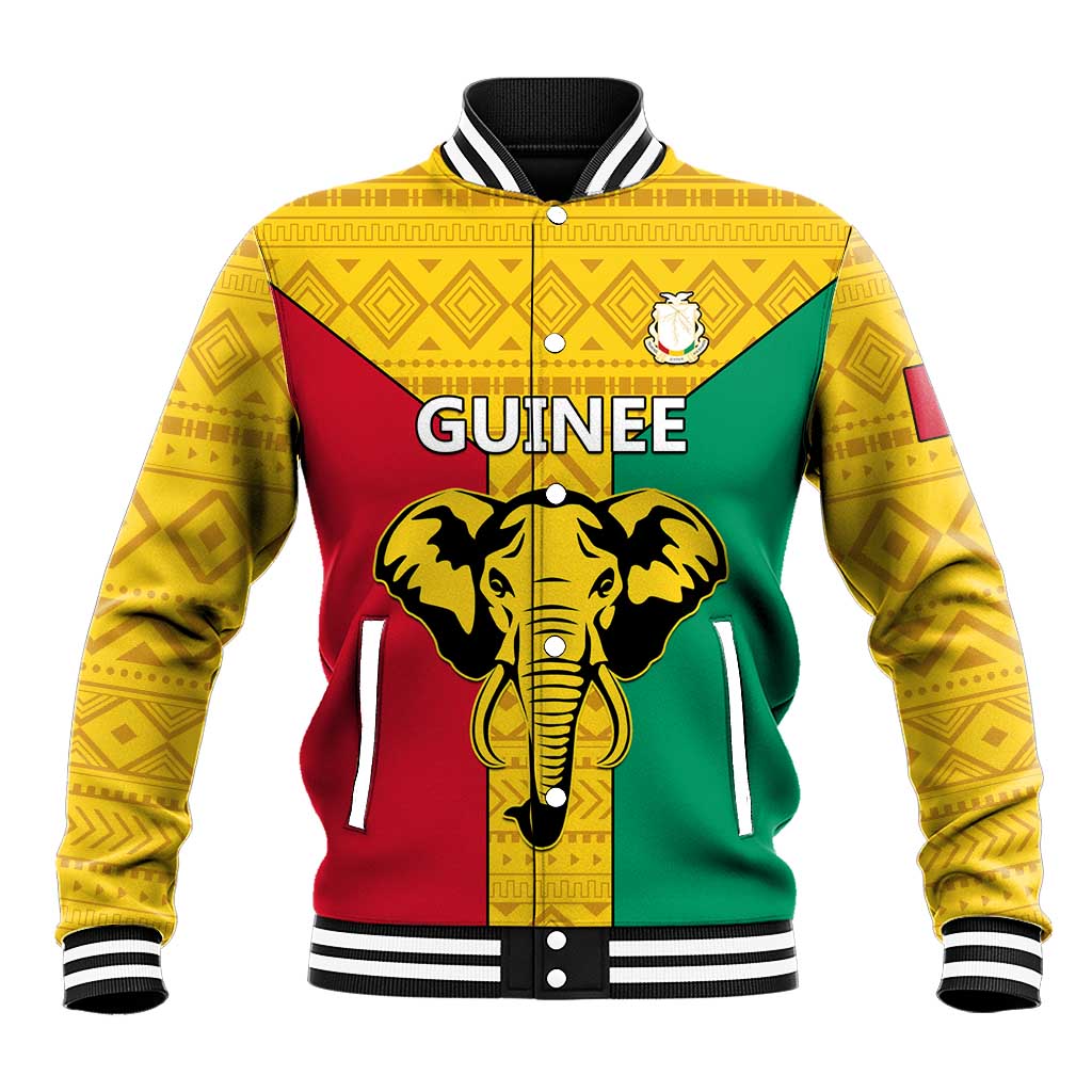 Guinea Football Baseball Jacket Come On Syli National LT01