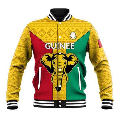 Guinea Football Baseball Jacket Come On Syli National LT01