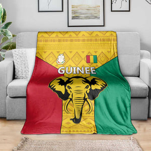 Guinea Football Blanket Come On Syli National