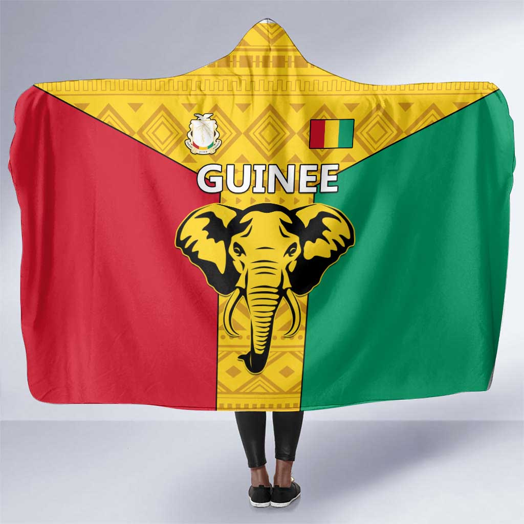 Guinea Football Hooded Blanket Come On Syli National