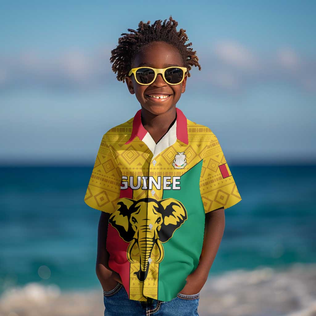 Guinea Football Kid Hawaiian Shirt Come On Syli National