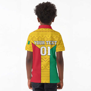 Guinea Football Kid Polo Shirt Come On Syli National