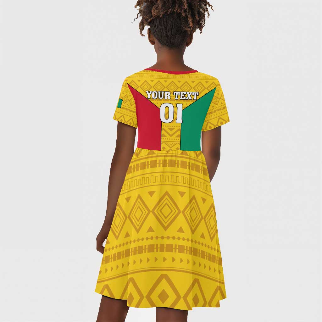 Guinea Football Kid Short Sleeve Dress Come On Syli National