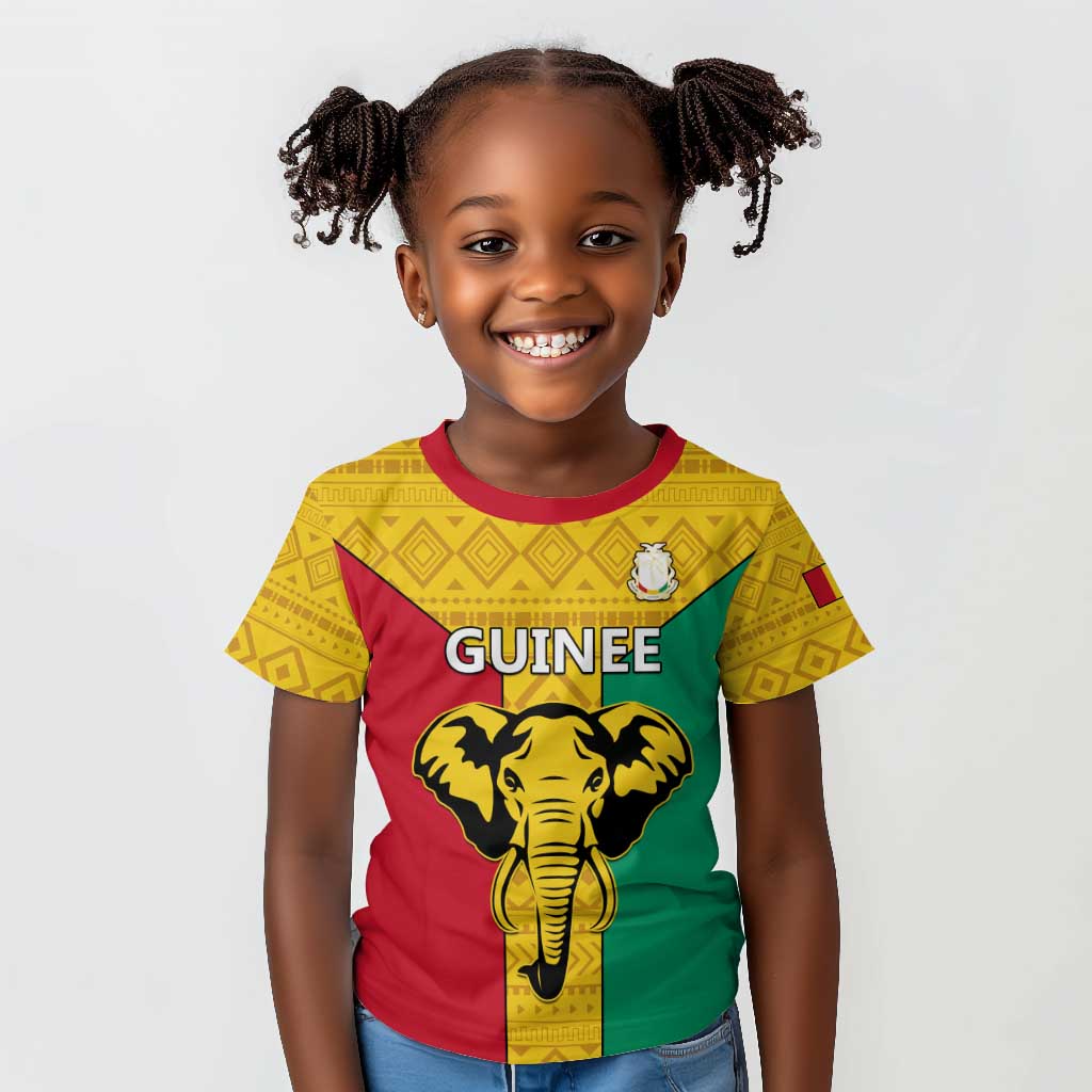 Guinea Football Kid T shirt Come On Syli National