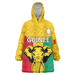 Guinea Football KId Wearable Blanket Hoodie Come On Syli National