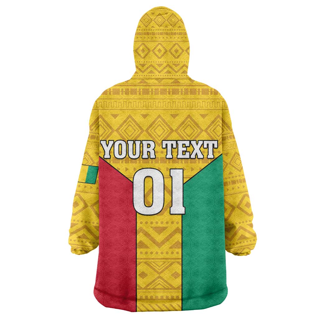 Guinea Football KId Wearable Blanket Hoodie Come On Syli National