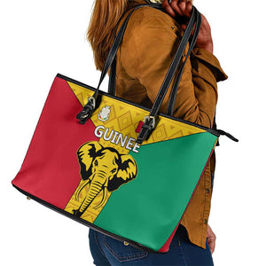 Guinea Football Leather Tote Bag Come On Syli National