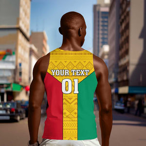 Guinea Football Men Tank Top Come On Syli National