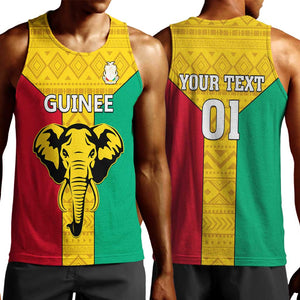 Guinea Football Men Tank Top Come On Syli National