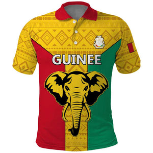 Guinea Football Polo Shirt Come On Syli National