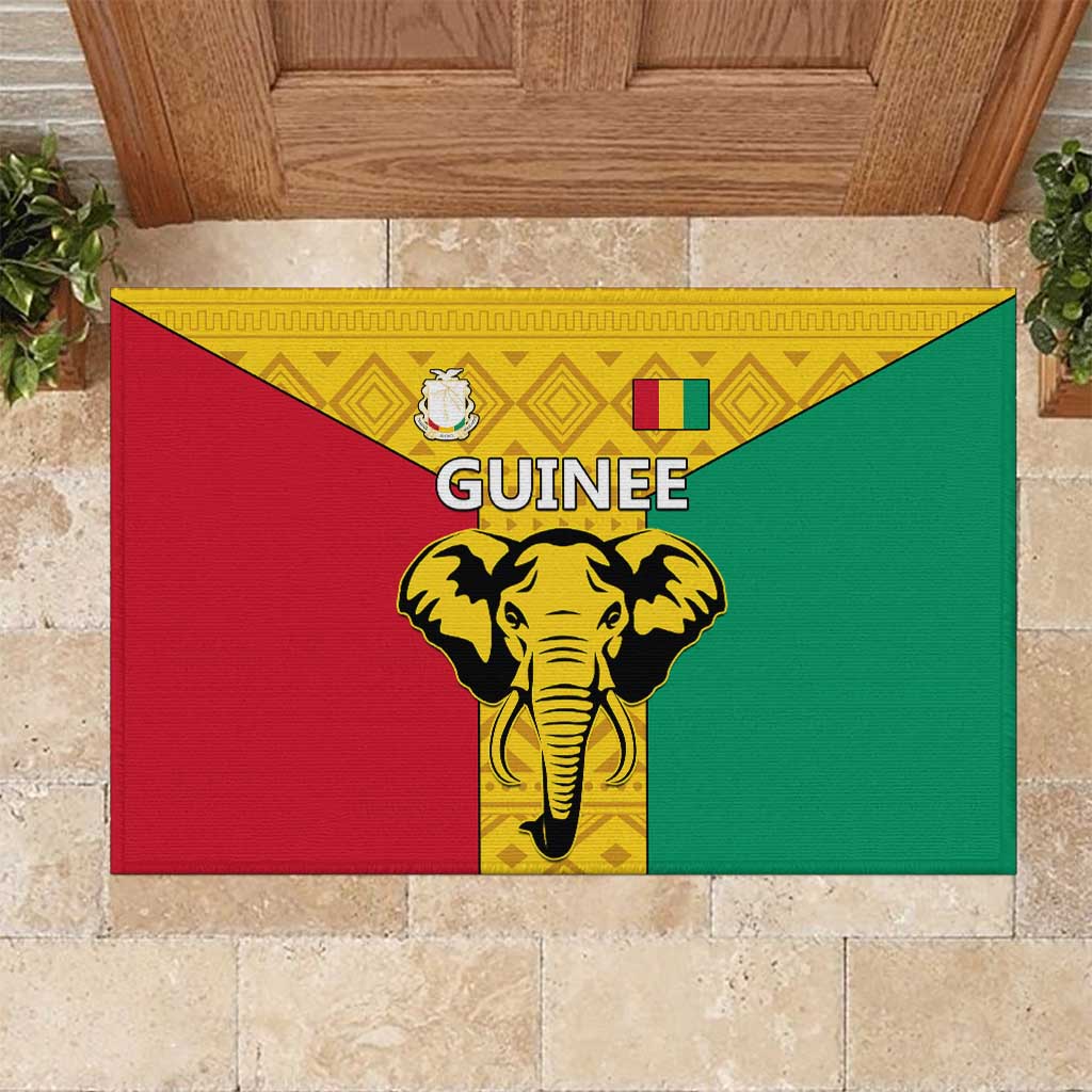 Guinea Football Rubber Doormat Come On Syli National