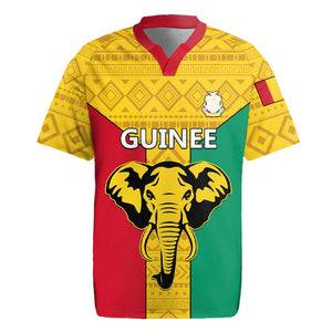 Guinea Football Rugby Jersey Come On Syli National