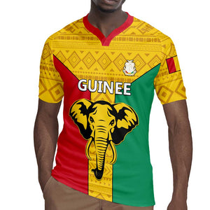 Guinea Football Rugby Jersey Come On Syli National