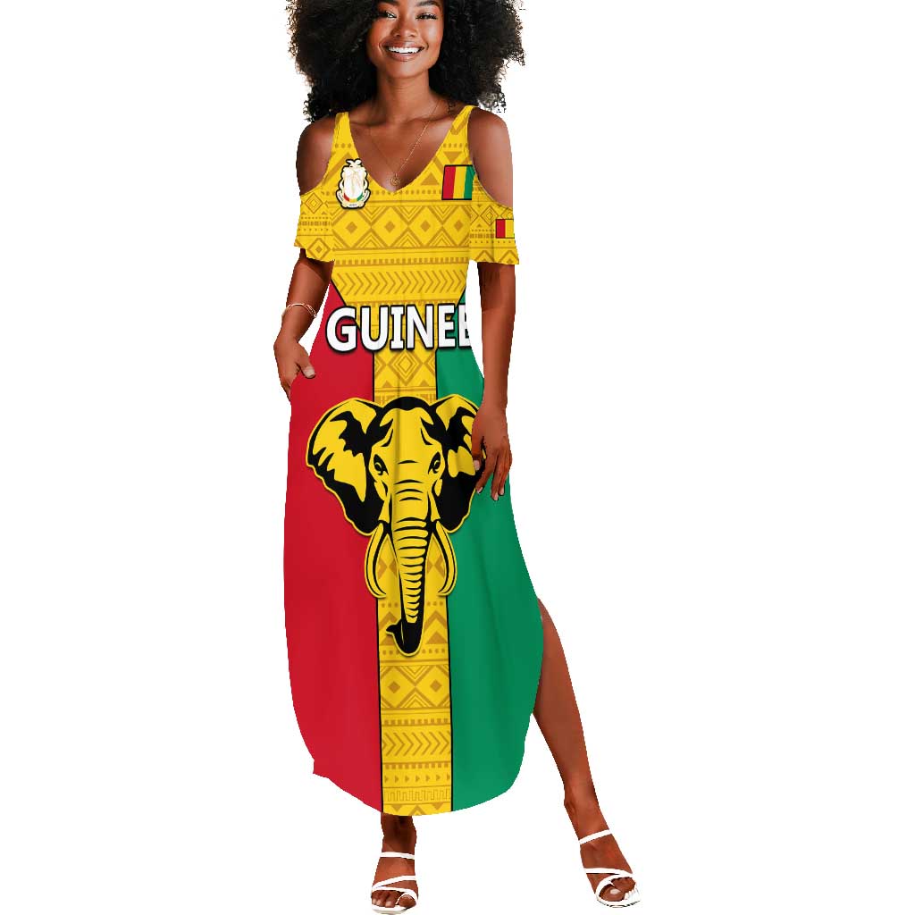 Guinea Football Summer Maxi Dress Come On Syli National