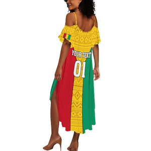 Guinea Football Summer Maxi Dress Come On Syli National