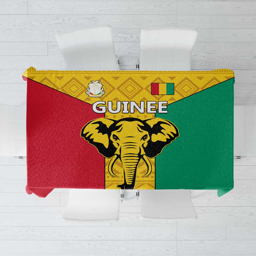 Guinea Football Tablecloth Come On Syli National